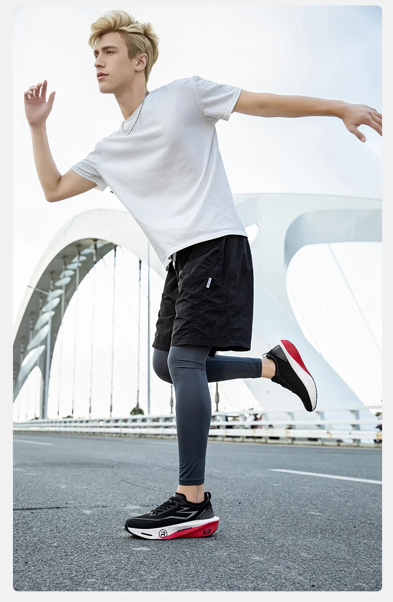 Running Shoes Carbon Board Profession Marathon Men Sports Breathable Lightweight Women's Comfortable Athletic Nonskid Sneakers