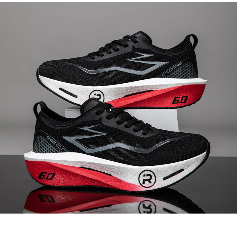 Running Shoes Carbon Board Profession Marathon Men Sports Breathable Lightweight Women's Comfortable Athletic Nonskid Sneakers