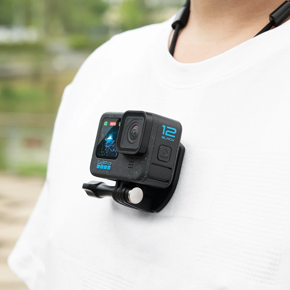 Terebento Magnetic Neck Strap Hold Mount Bracket Adapter With Lanyard For DJI Action 4/Gopro/Pocket 3/Insta360 X4 Accessories