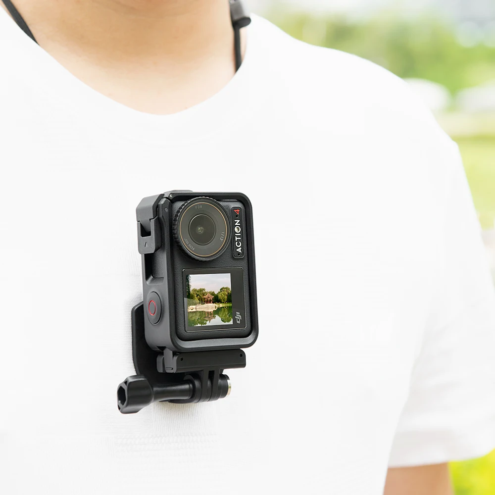 Terebento Magnetic Neck Strap Hold Mount Bracket Adapter With Lanyard For DJI Action 4/Gopro/Pocket 3/Insta360 X4 Accessories