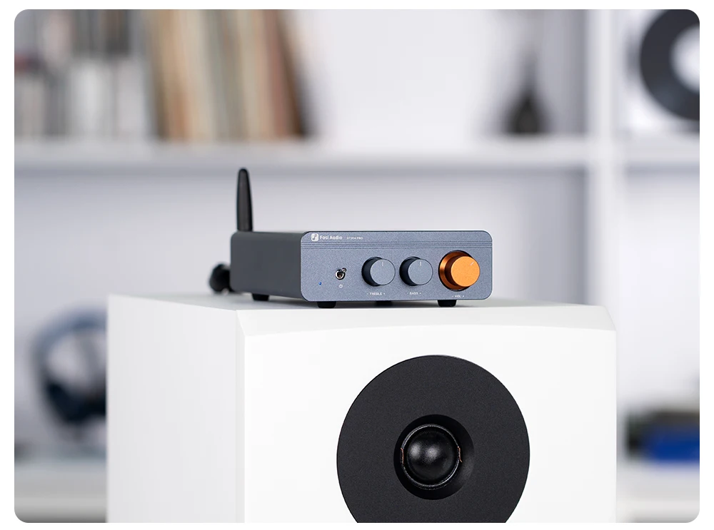 Fosi Audio BT20A Pro TPA3255 Bluetooth Sound Power Amplifier 300W X2 Mini HiFi Stereo Class D Amp Bass Treble For Home Theater