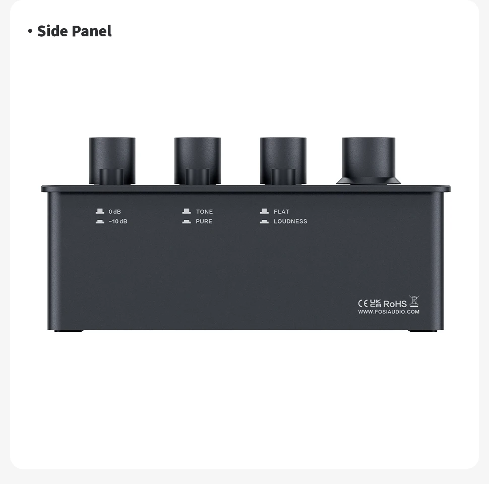 Fosi Audio SK01 Headphone Amplifier & Preamplifier 2 in 1 for Headphone Earphone, Power Amplifier, Active speakers