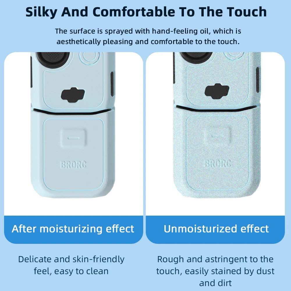 Case for DJI OSMO Pocket 4 3 Silicone Protective Cover Anti-Scratch Lens Cap Protector for Pocket4 Case Camera Shell Accessories