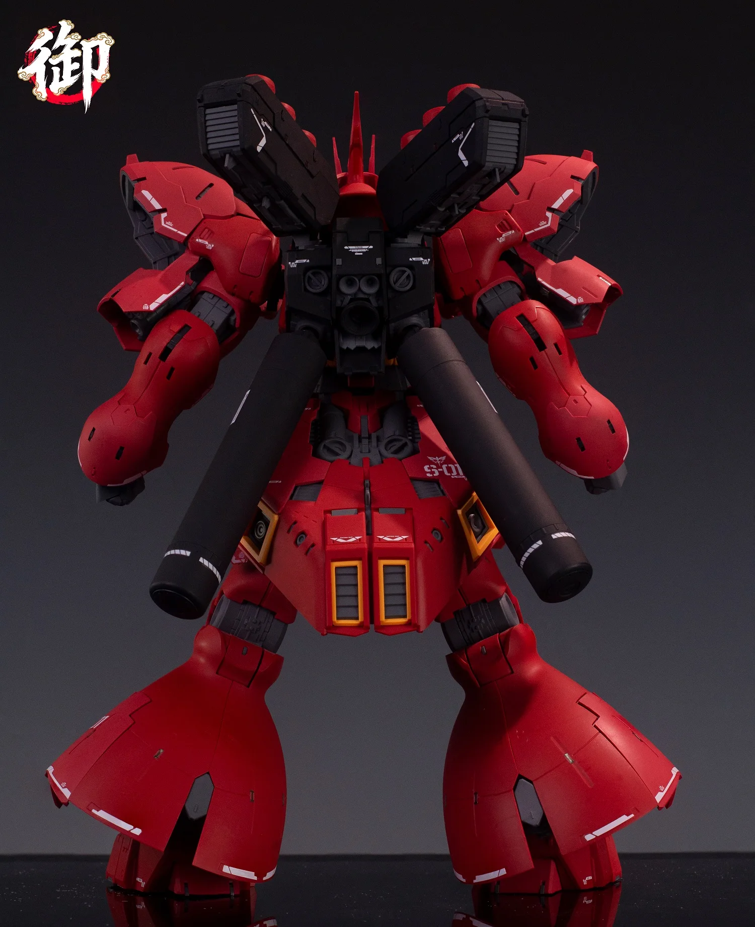 【In Stock】YUSHANFANG Model Amplified RG SAZABI Action Figures MSN-04 Anime Figure 1/100 Scale Assembly Model Kit Plastic Toys