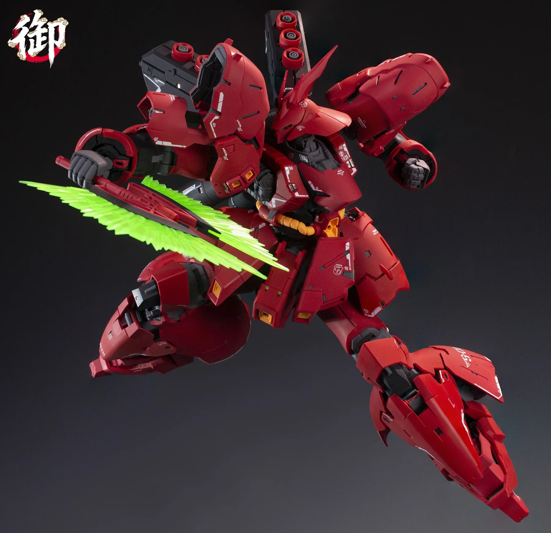 【In Stock】YUSHANFANG Model Amplified RG SAZABI Action Figures MSN-04 Anime Figure 1/100 Scale Assembly Model Kit Plastic Toys