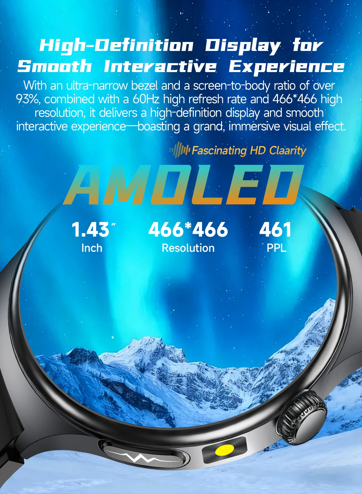 2026 New AI-Diagnosis Care Smartwatch ECG+PPG Accurate Uric Acid Blood Pressure Body Fat Five Organ Fitness Waterproof Smartwatc