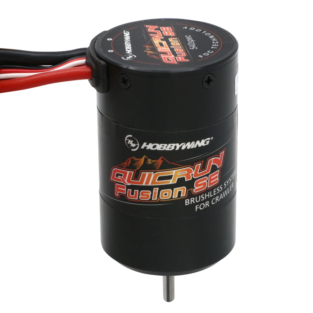 Hobbywing QuicRun Fusion SE 1200KV / 1800KV Sensored Brushless Motor Built In 40A ESC 2 in 1 Waterproof For 1/10 1/8 RC Car Part