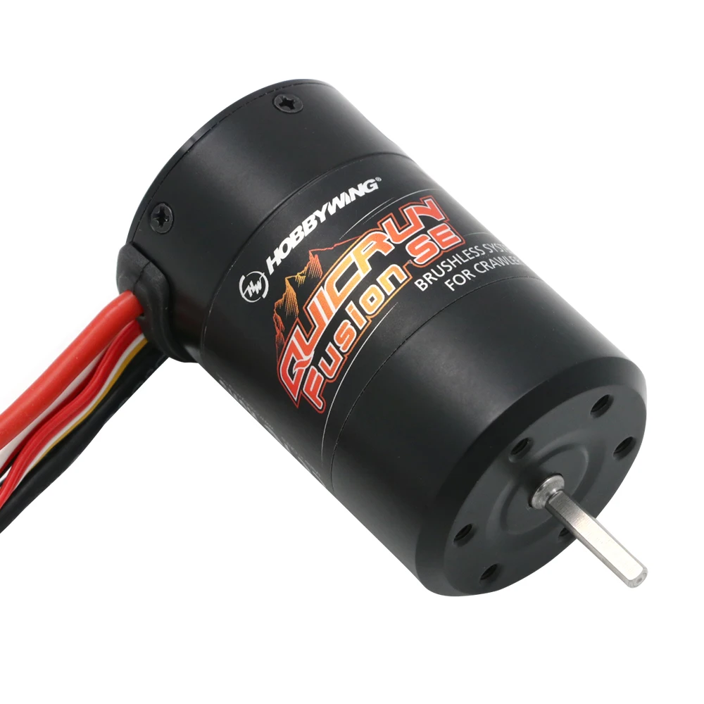 Hobbywing QuicRun Fusion SE 1200KV / 1800KV Sensored Brushless Motor Built In 40A ESC 2 in 1 Waterproof For 1/10 1/8 RC Car Part