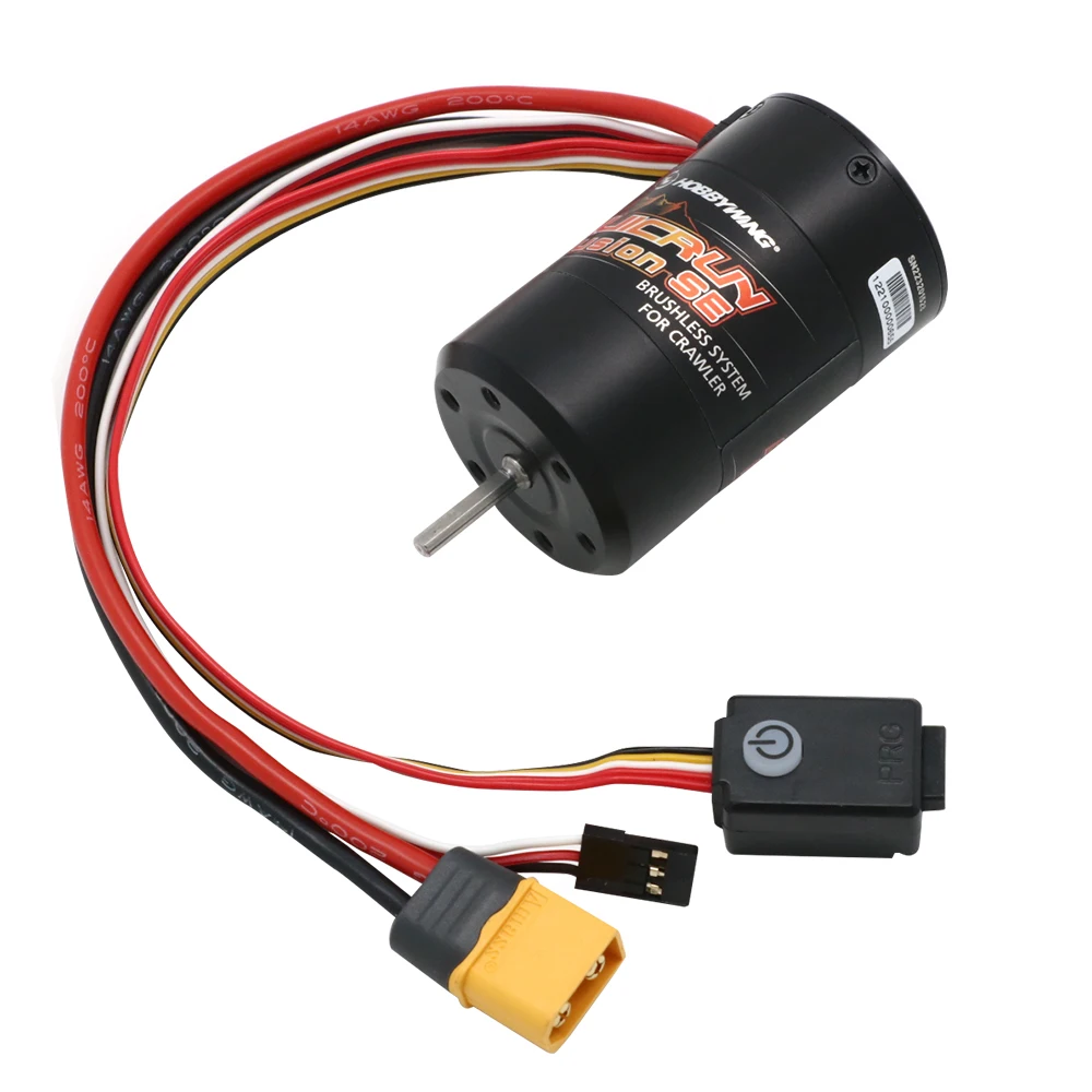 Hobbywing QuicRun Fusion SE 1200KV / 1800KV Sensored Brushless Motor Built In 40A ESC 2 in 1 Waterproof For 1/10 1/8 RC Car Part