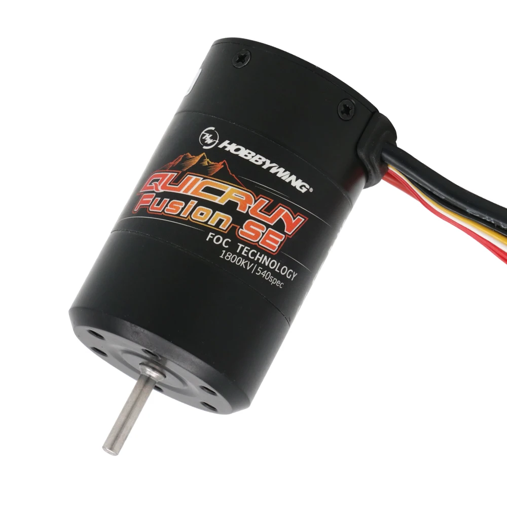 Hobbywing QuicRun Fusion SE 1200KV / 1800KV Sensored Brushless Motor Built In 40A ESC 2 in 1 Waterproof For 1/10 1/8 RC Car Part