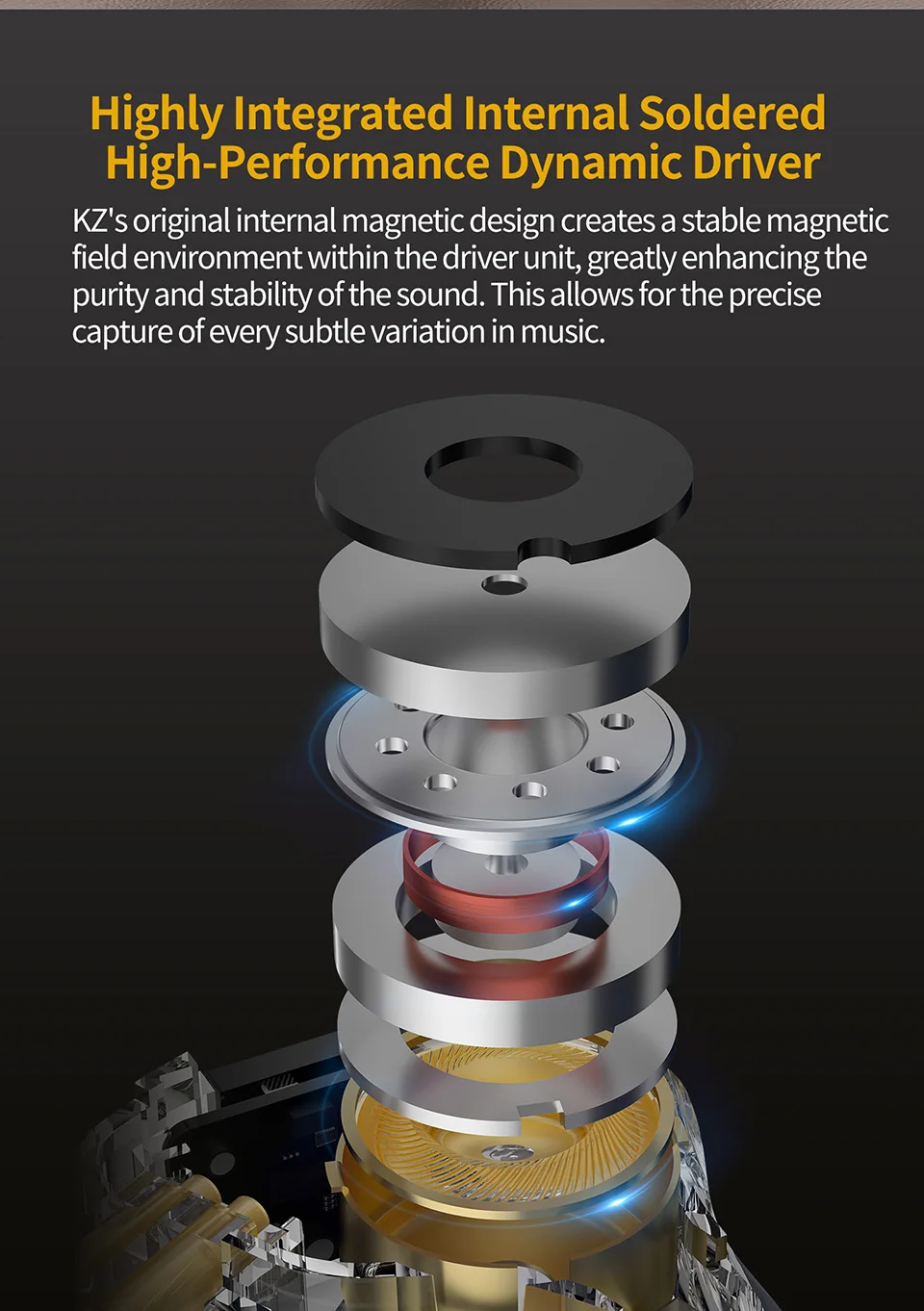KZ ZS10 Pro 2 Metal Earphone HIFI In Ear Bass Earbud 4-Level Tuning Switch Headphone Sport Monitor Sound Noise Reduction Headset