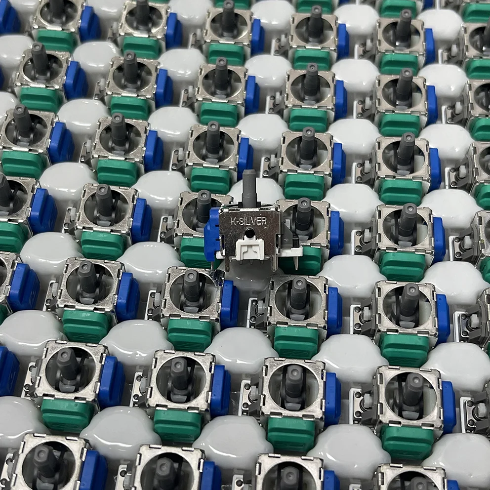 10/20PCS K-SILVER JS13 Pro+ TMR Electromagnetic Joystick For PS5 Gamepad 3D Analog Replacement Thumb Stick For XBOX Controller