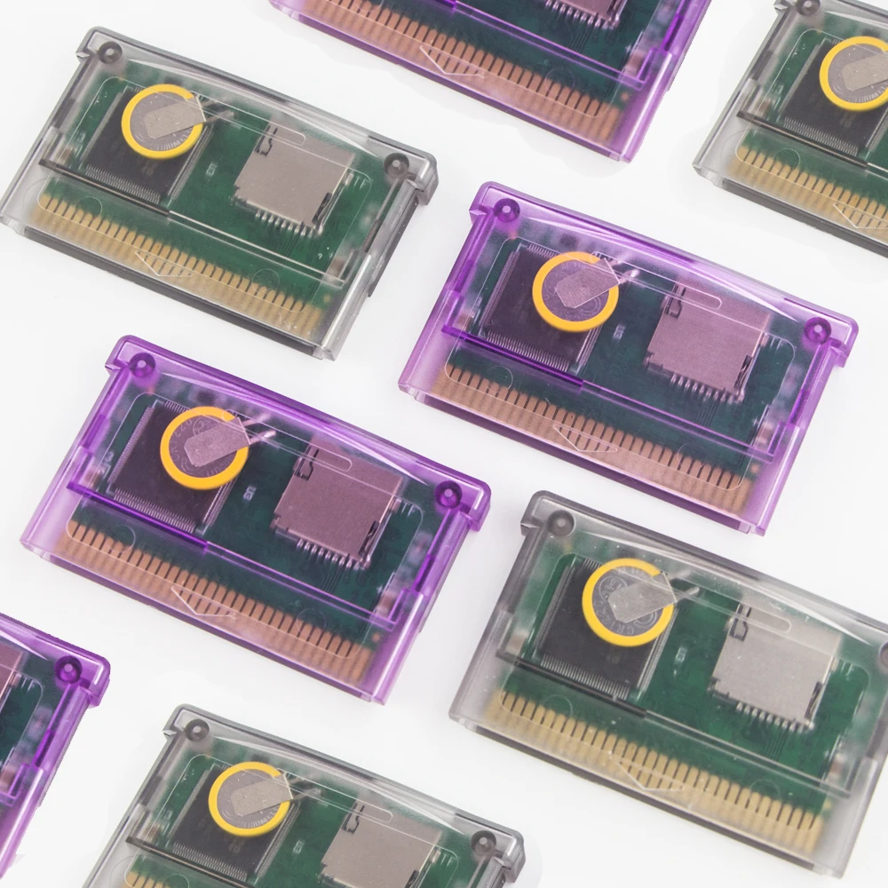 REMANK V1.5 Flash GBA Cart FLASHGBACART GBA Card GBA Cartridge 100+Retro Game RTC 1M Flash GBC with GBA GBC GB NES Compatible DS