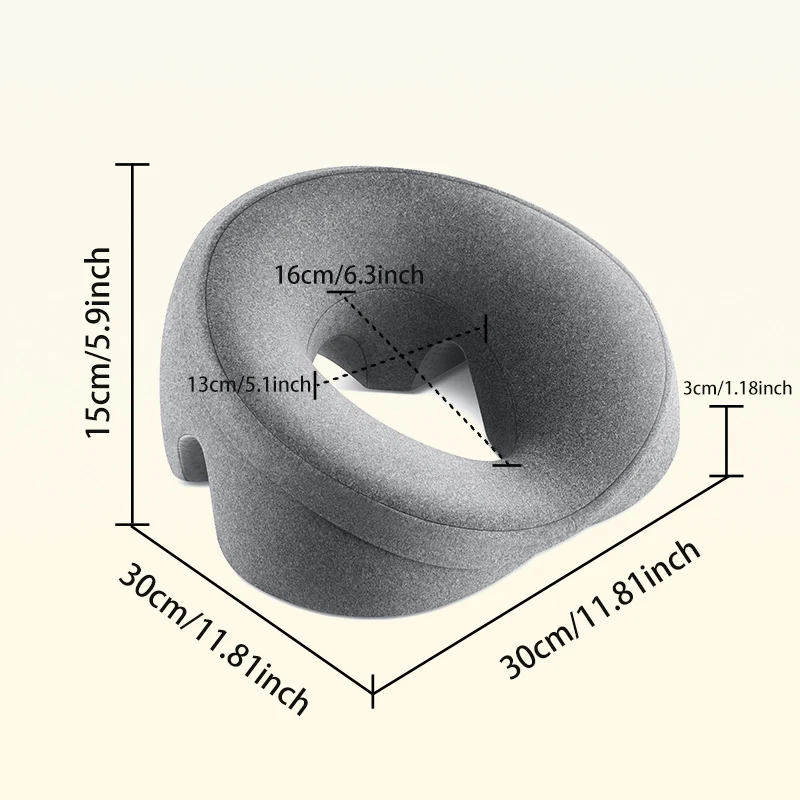 Special Comfortable Breathable Memory Foam Face Pillow for Head for Massage Beauty Salons Body Bed Hole Office Nap Various