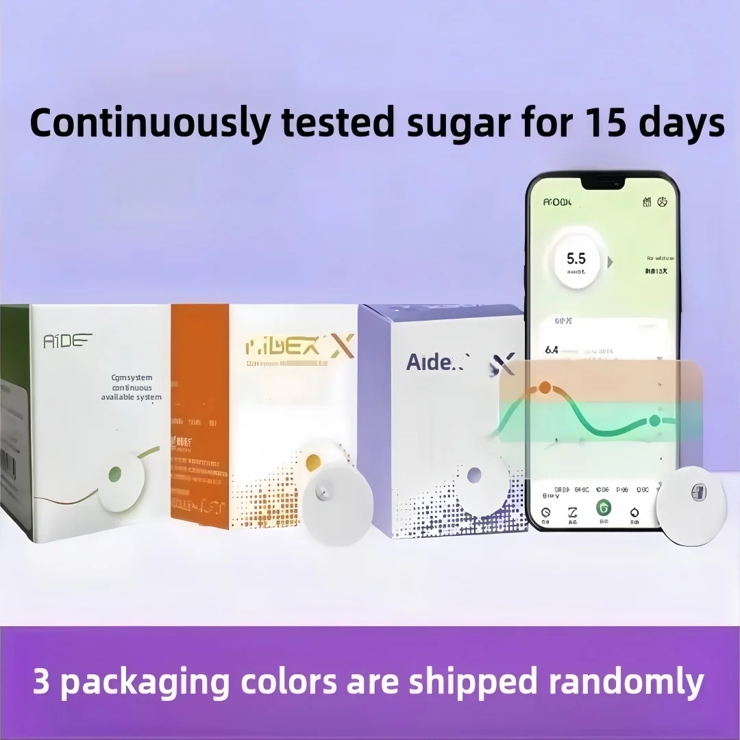 CGM Dynamic Blood Glucose Meter Sensor Can Continuously Monitor Blood Glucose for 15 Days, FreeStyle Libre Blood Glucose Meter