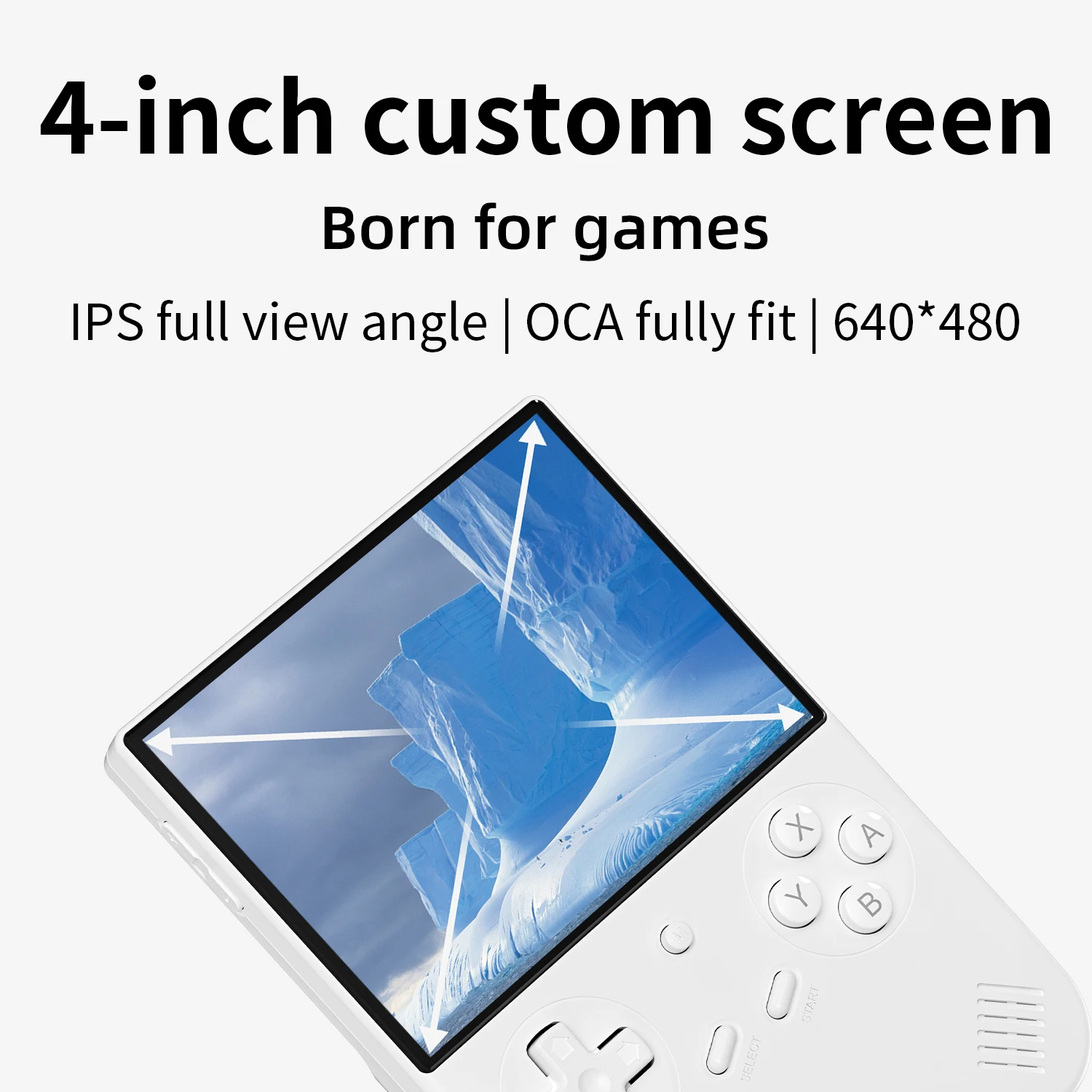 ANBERNIC RG40XXV 64-bit Linux Retro Portable Gaming Console 4.0-inch IPS Screen Supports 5G WiFi Bluetooth Support HD Output