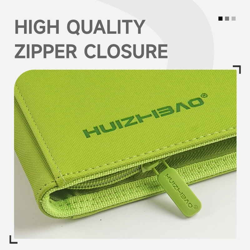 9/12 Pocket Zipper Card Binder, Trading card album, Durable Side Loading Card for mtg tcg for football