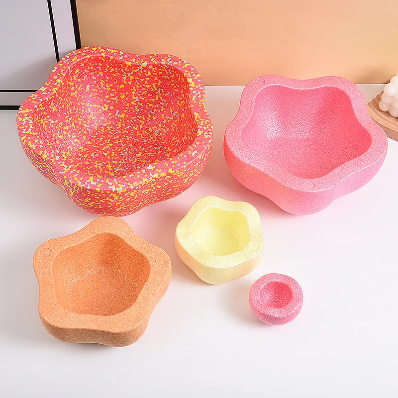 New Kids Balance Stapstones Toys Sensory Integration Foam Toys Stapstenenens Sports Balance stones