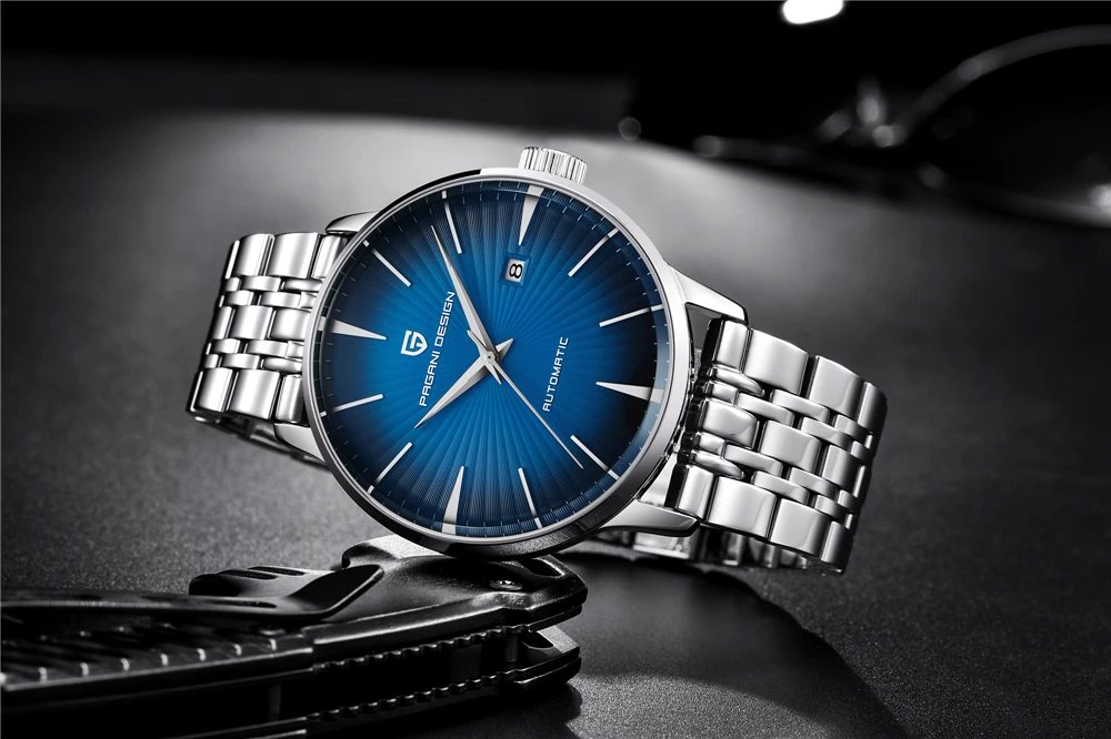 2026 New PAGANI DESIGN Men's Watches Fashion Sports Gold Watch For Men Automatic Mechanical Wristwatches Men Waterproof Leather