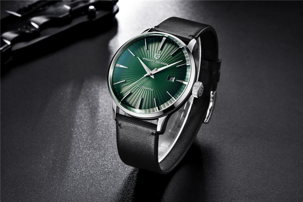 2026 New PAGANI DESIGN Men's Watches Fashion Sports Gold Watch For Men Automatic Mechanical Wristwatches Men Waterproof Leather