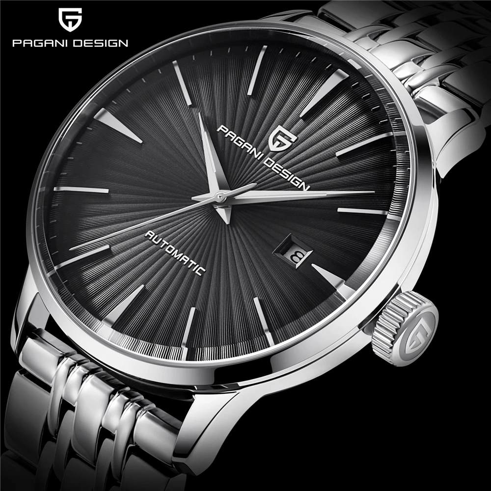 2026 New PAGANI DESIGN Men's Watches Fashion Sports Gold Watch For Men Automatic Mechanical Wristwatches Men Waterproof Leather