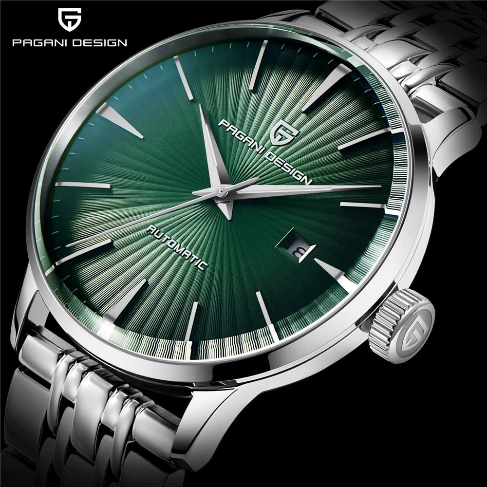 2026 New PAGANI DESIGN Men's Watches Fashion Sports Gold Watch For Men Automatic Mechanical Wristwatches Men Waterproof Leather