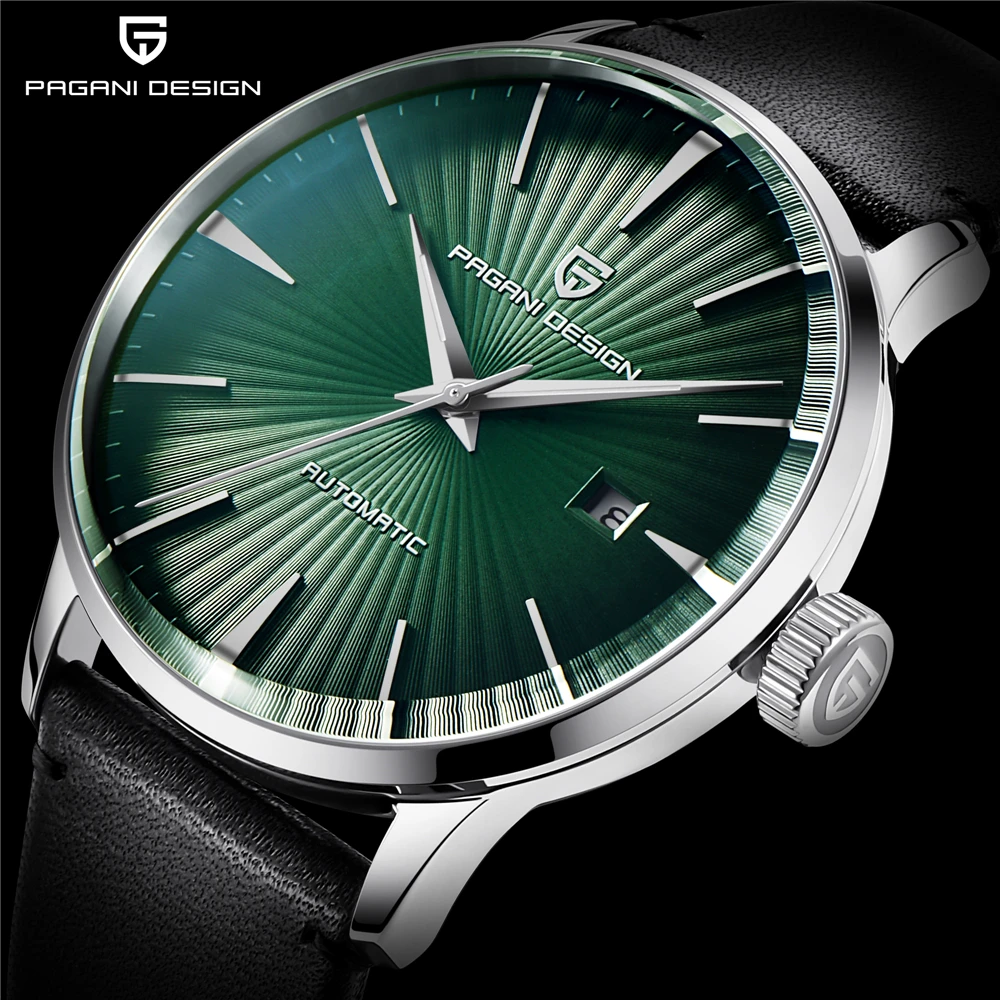 2026 New PAGANI DESIGN Men's Watches Fashion Sports Gold Watch For Men Automatic Mechanical Wristwatches Men Waterproof Leather