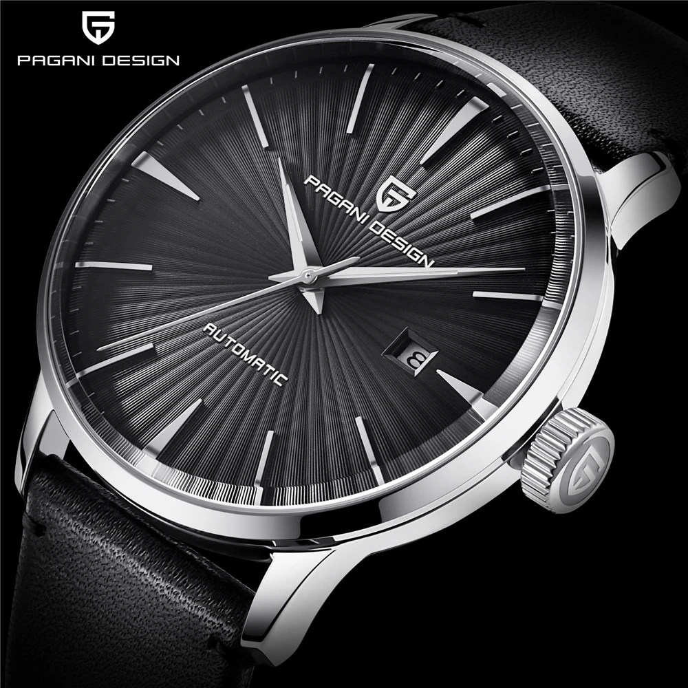 2026 New PAGANI DESIGN Men's Watches Fashion Sports Gold Watch For Men Automatic Mechanical Wristwatches Men Waterproof Leather