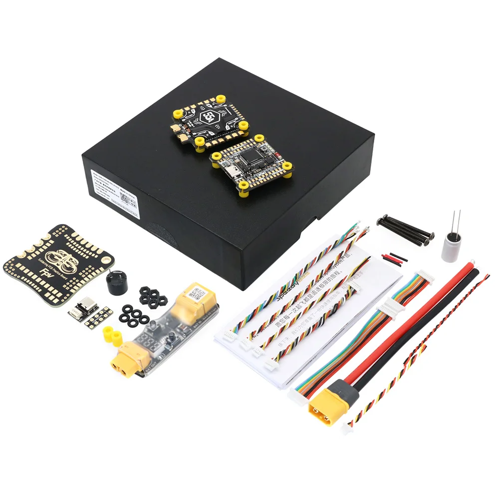 SpeedyBee F405 V5 OX32 55A 30x30 Model Aircraft FC&ESC Stack F405 Flight Controller 55A 4in1 ESC for FPV Drone