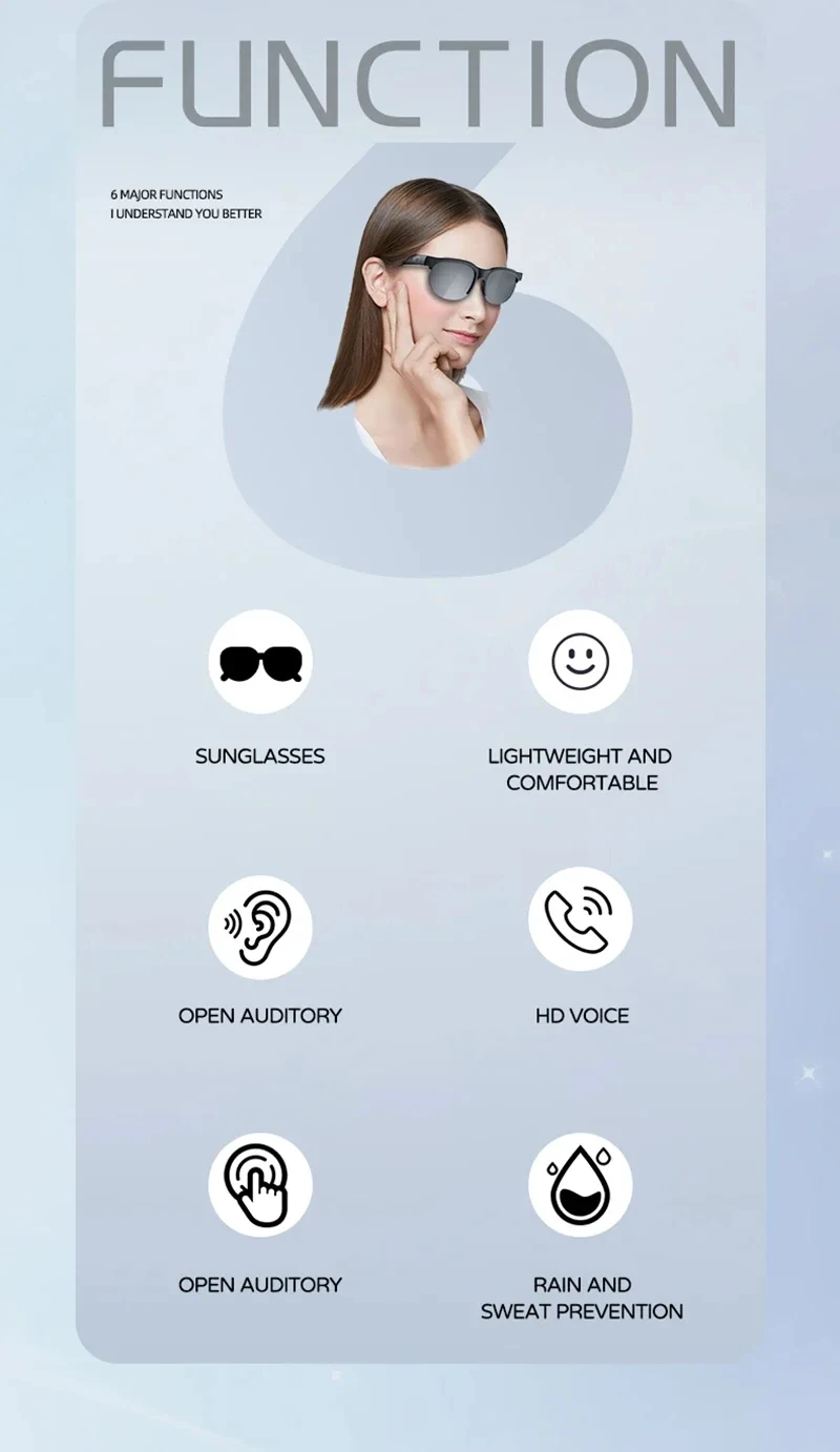 OnePlus AI Smart GlassesTranslation Listening To Music Bluetooth Conversation Recording Smart Sunglasses for Men Women 2026 New