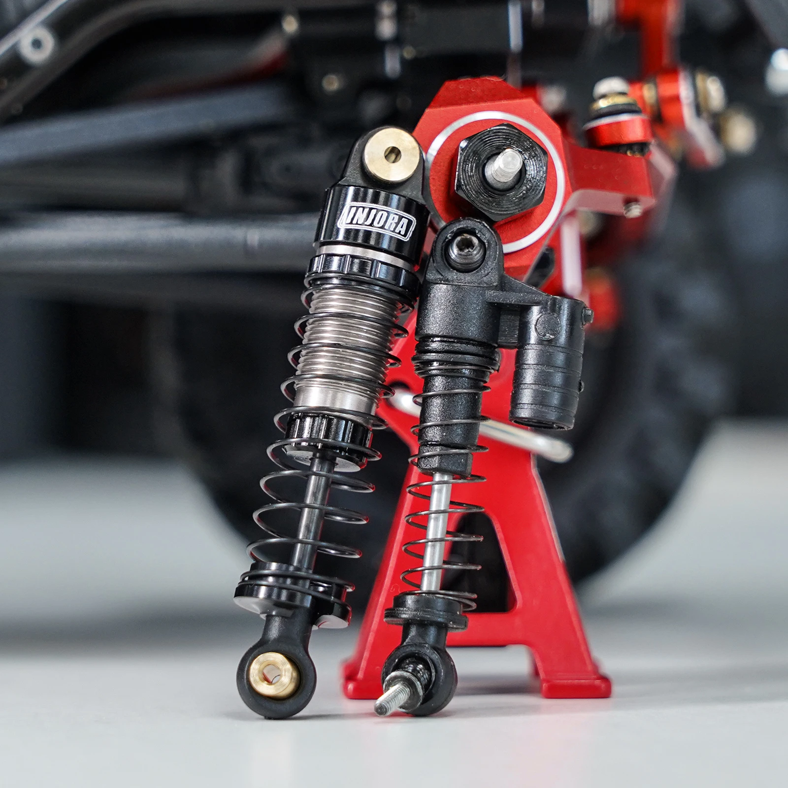 INJORA 36mm 40mm Big Bore Oil Shock Absorber for 1/24 RC Crawler SCX24 FCX24M