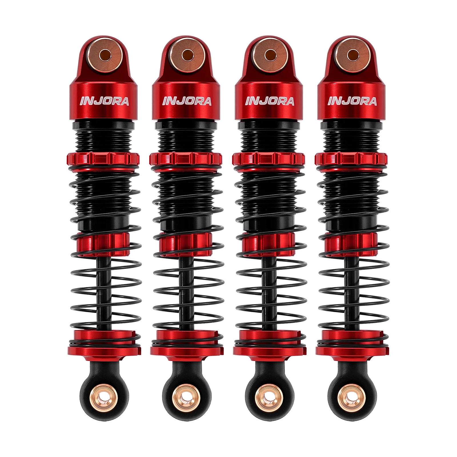 INJORA 36mm 40mm Big Bore Oil Shock Absorber for 1/24 RC Crawler SCX24 FCX24M