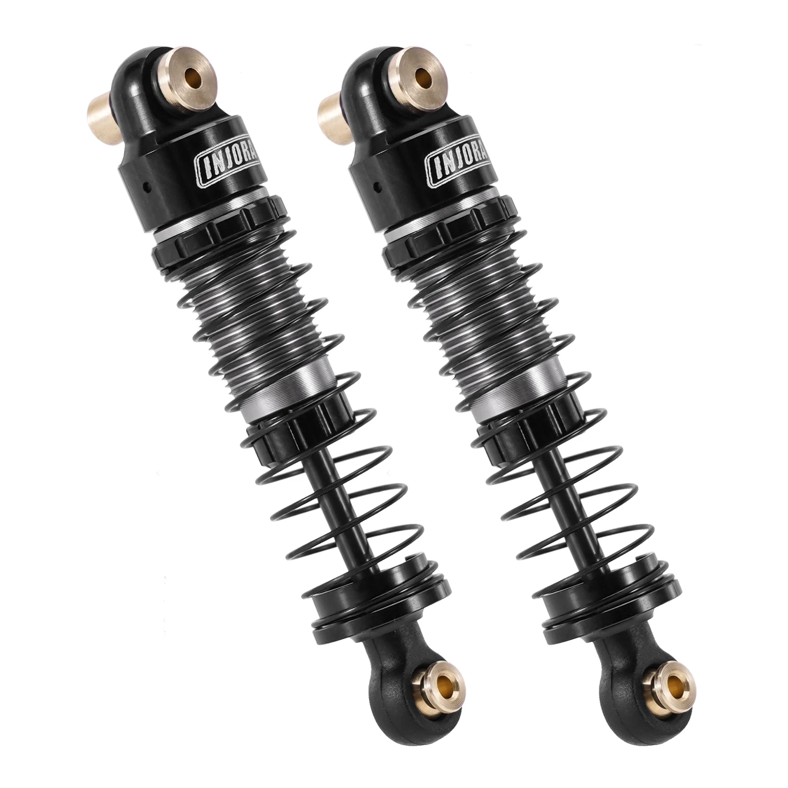 INJORA 36mm 40mm Big Bore Oil Shock Absorber for 1/24 RC Crawler SCX24 FCX24M