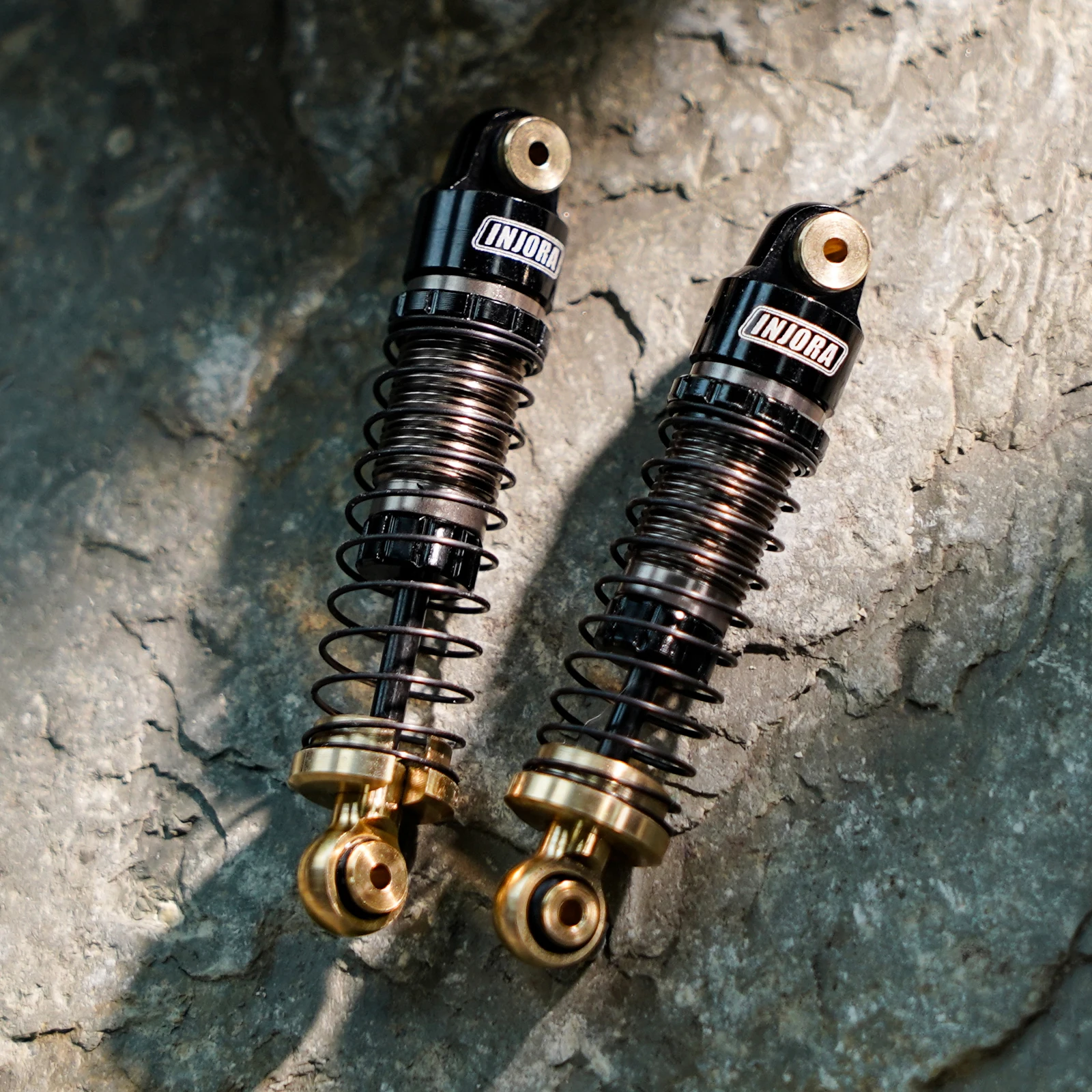 INJORA 36mm 40mm Big Bore Oil Shock Absorber for 1/24 RC Crawler SCX24 FCX24M
