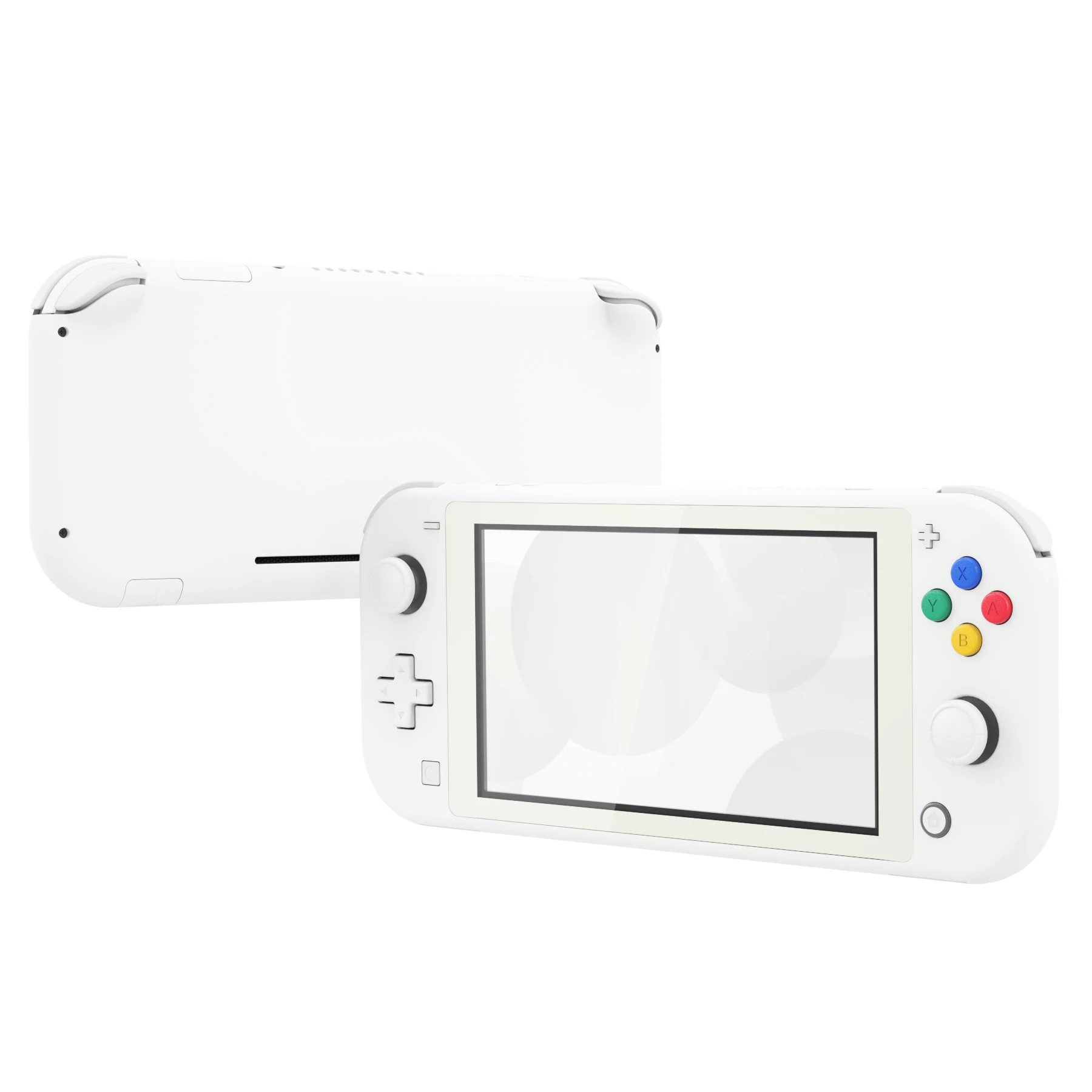eXtremeRate DIY Replacement Shell Housing Case Cover with Screen Protector for NS Switch Lite - Single Series