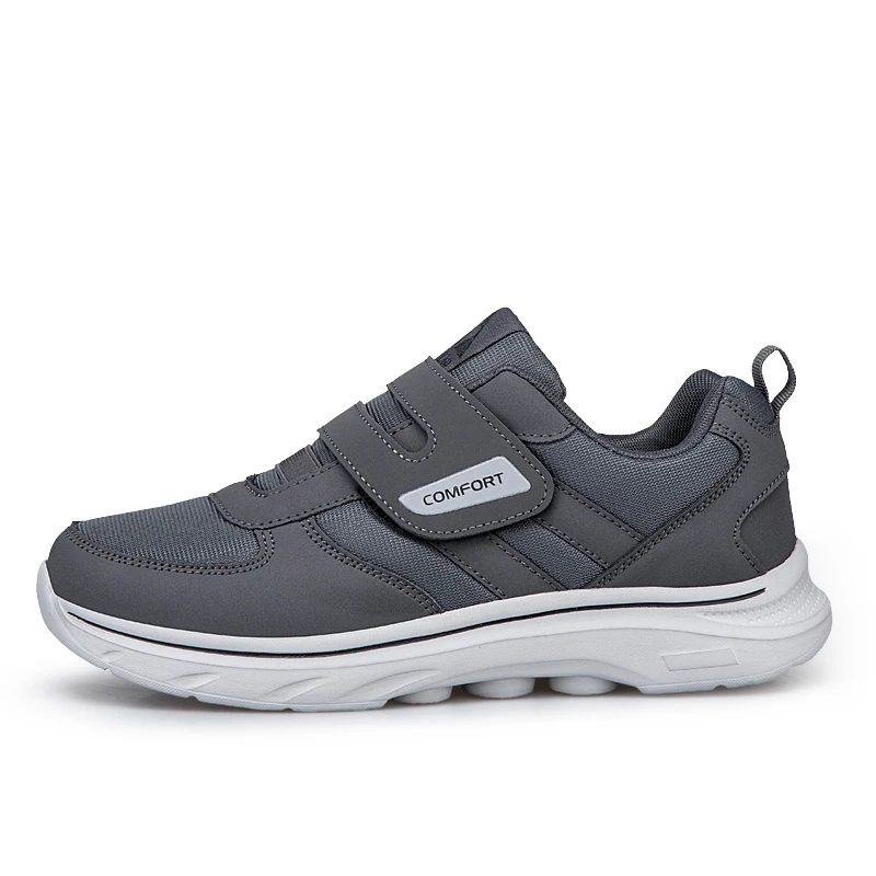 Men's Diabetic Shoes for Elder Orthopedics Feet Swollen Adjustable Walking Shoe Casual Sneakers Elderly Foot Pain Relief
