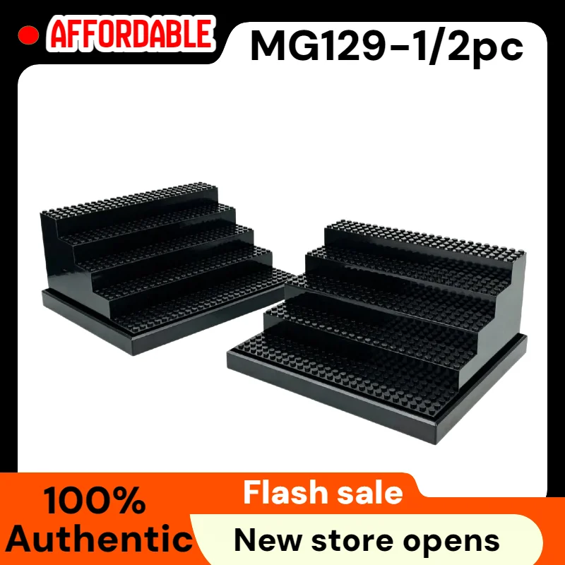 20 Pack Dustproof Display Boxes for Lego Minifigures Single Minifigure Storage Case for Collectors Black