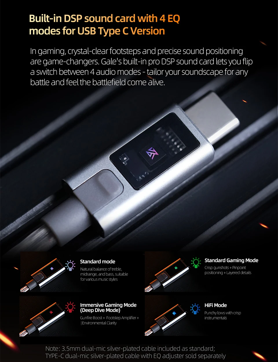 KZ Gale In-Ear Gaming Headset ESports Bass Metal Earbuds Ultra Linear Dynamic Driver Ergonomic In-Ear Music Monitor Headset