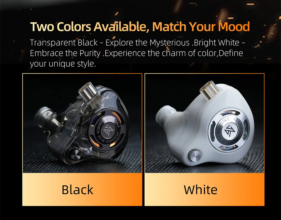 KZ Gale In-Ear Gaming Headset ESports Bass Metal Earbuds Ultra Linear Dynamic Driver Ergonomic In-Ear Music Monitor Headset