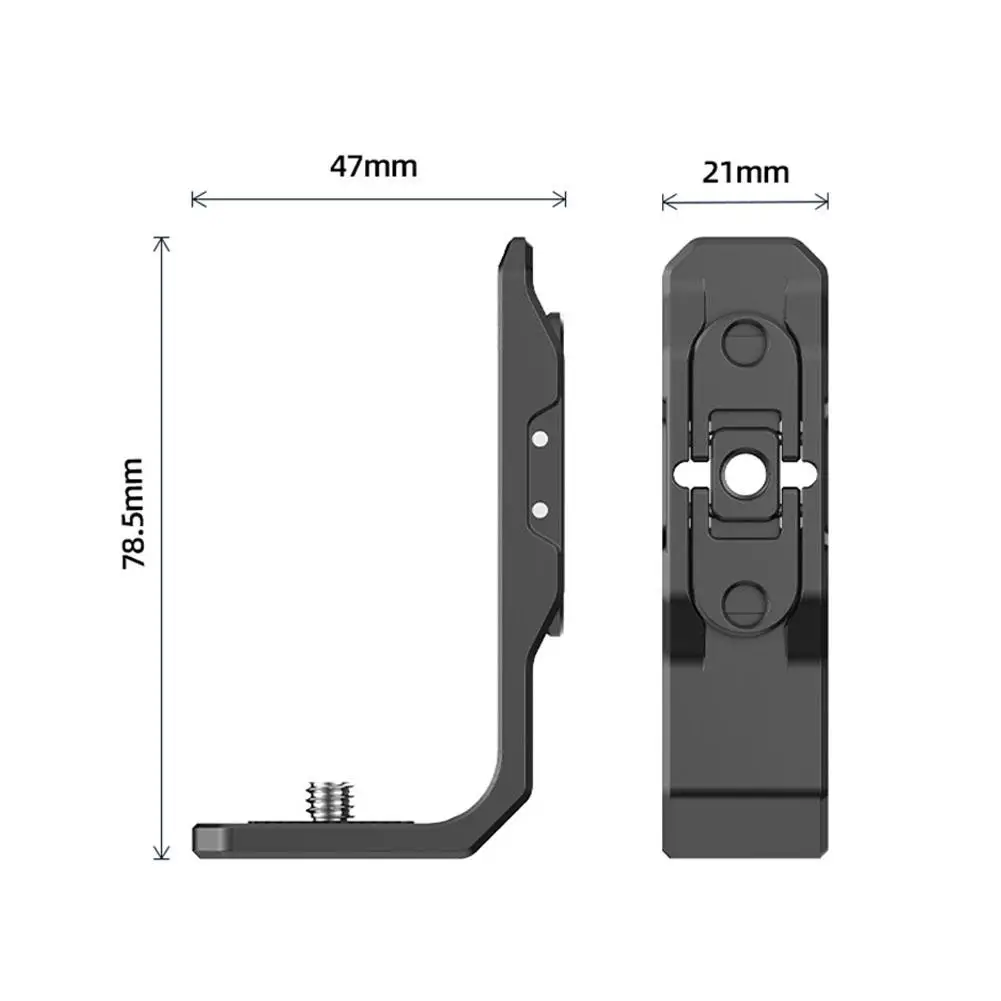 Magnetic Mount Adapter For Insta360X5/4 Horizontal And Vertical Shooting Bracket For Insta X5 Sports Camera Accessories L-Shaped