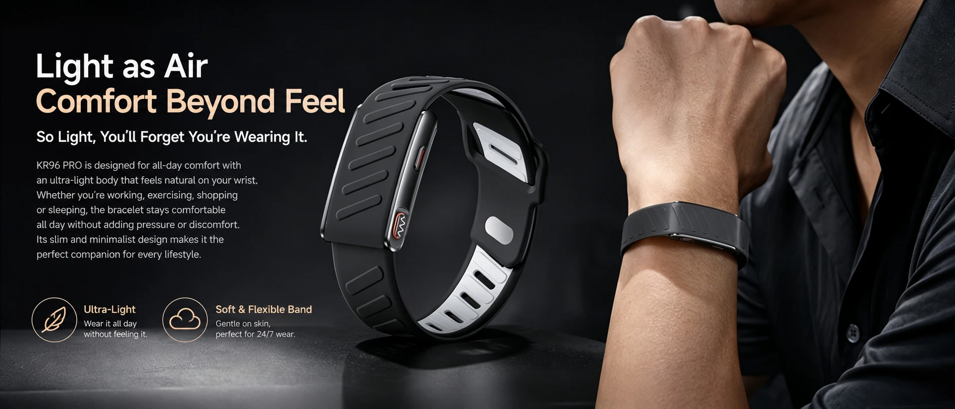 2026New Sport Fitness Tracker Smart Band Blood Oxygen Pressure Uric Acid Blood Lipid ECG Waterproof Smart Bracelet For Men Women