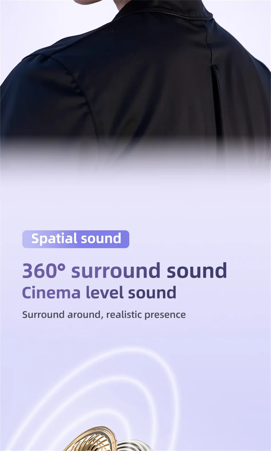 TA410 Lenovo Clip-on Sports Fashion Headphone Hanging Earplugs TWS HIFI ACC Stereo HD Call Smart Headphone Valentine's Day Gifts