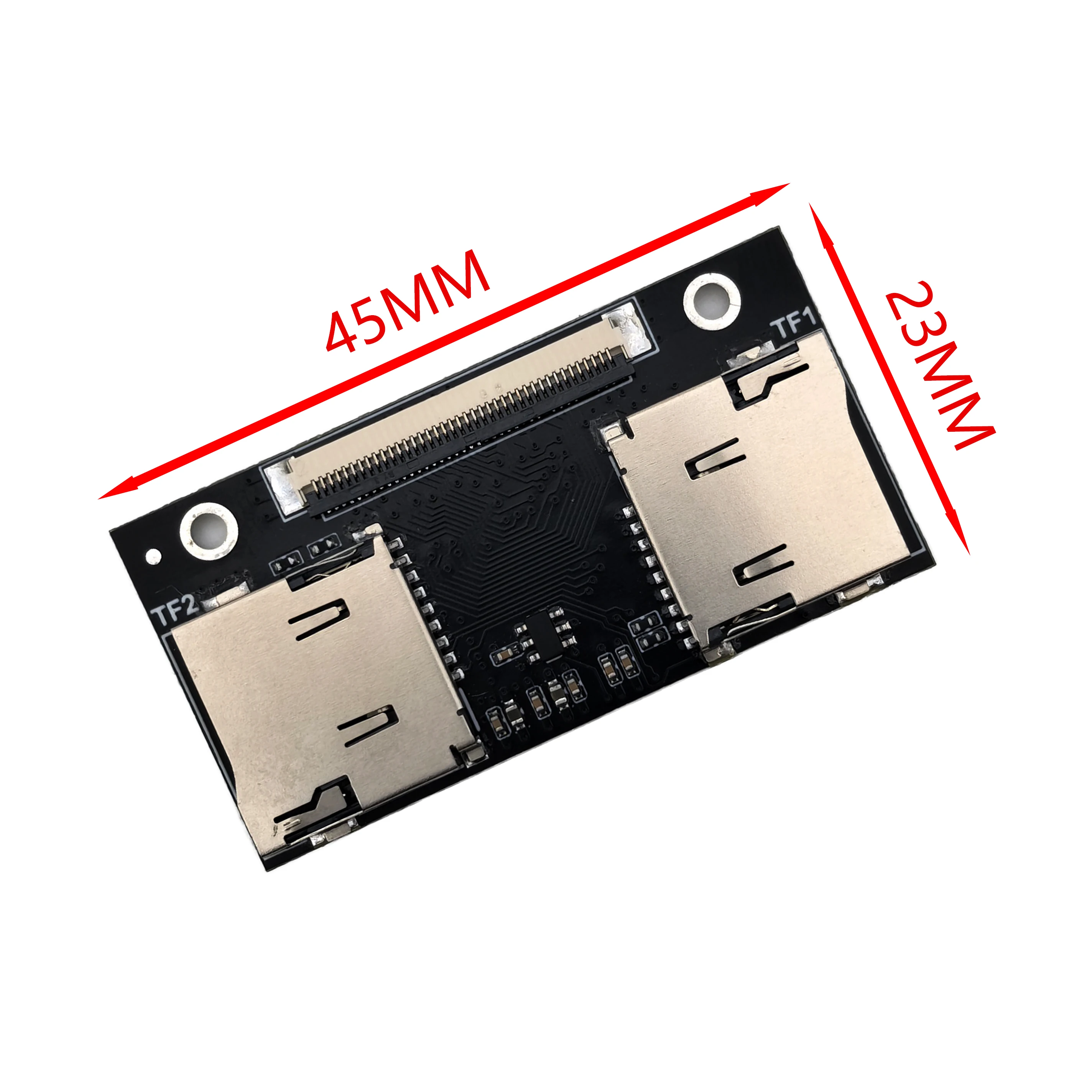 Dual Micro SD Adapter iFlash Card for iPod Classic Video 5th 5.5th 6th 7th Gen Hard Drive Upgrade PC Games NAS Expansion