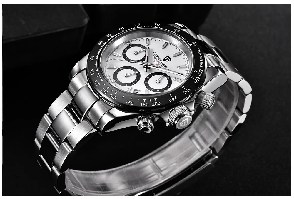 2026 New PAGANI DESIGN Brand Luxury Quartz Watch Sapphire Waterproof Luminous Men Watch Japan VK63 Movt All Steel Chronograph