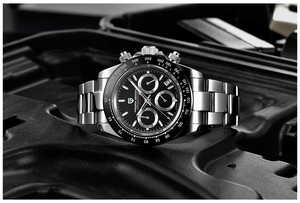 2026 New PAGANI DESIGN Brand Luxury Quartz Watch Sapphire Waterproof Luminous Men Watch Japan VK63 Movt All Steel Chronograph