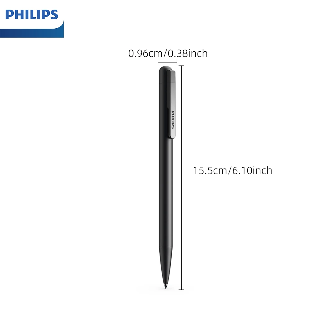 Philips VTR5910 Portable Digital Voice Recorder Replaceable Refill One-click Recording Recorder Pen for Teaching Meetings Record