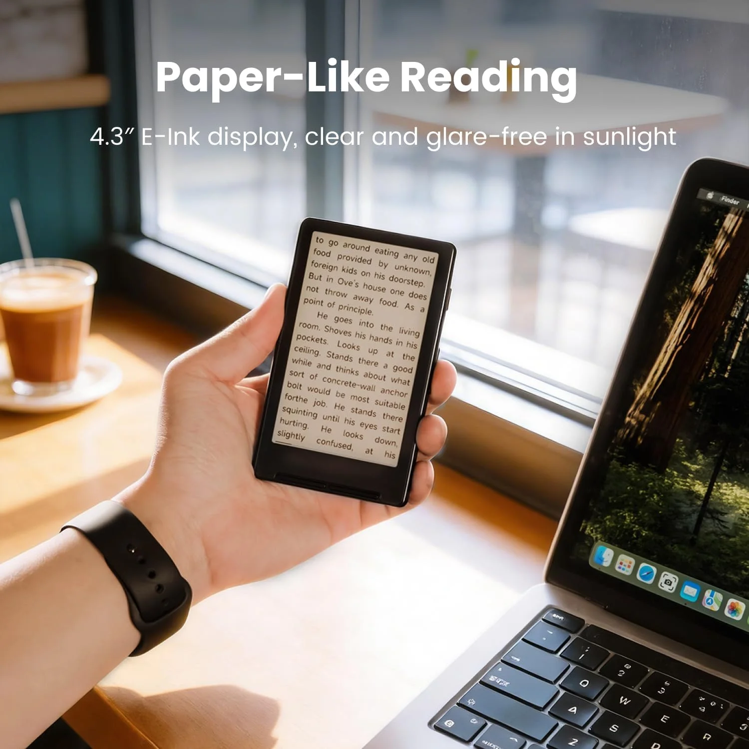 XTEINK X4 Classic V2 Pocket E-Reader 4.3" E-Ink Screen 68g Magnetic Back 16GB WiFi Bluetooth Global Version