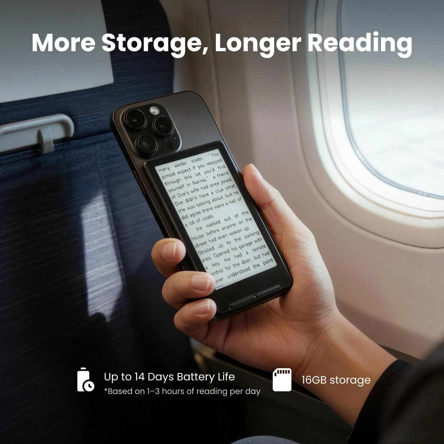 XTEINK X4 Classic V2 Pocket E-Reader 4.3" E-Ink Screen 68g Magnetic Back 16GB WiFi Bluetooth Global Version