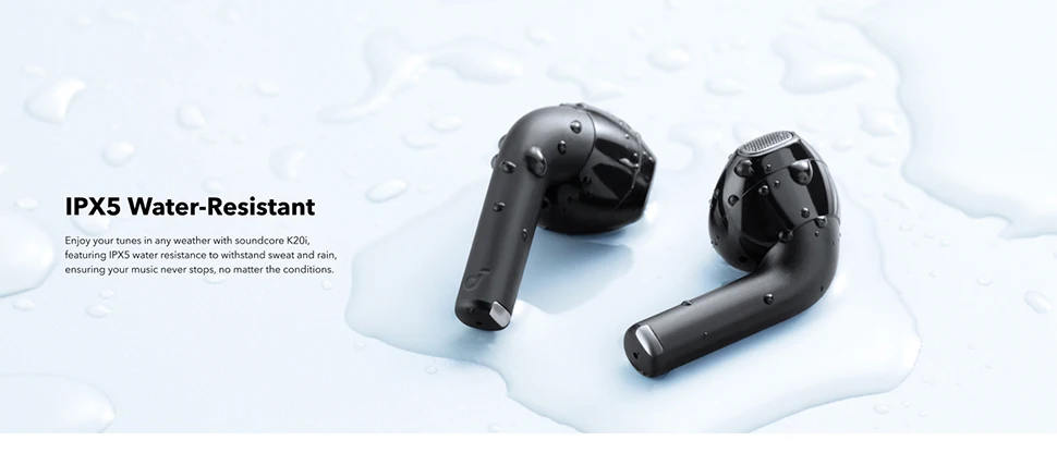 Soundcore K20i by Anker Semi-in-Ear Earbuds Earphone Bluetooth 36H Wireless Bluetooth Headphones Wireless Bluetooth Earphones