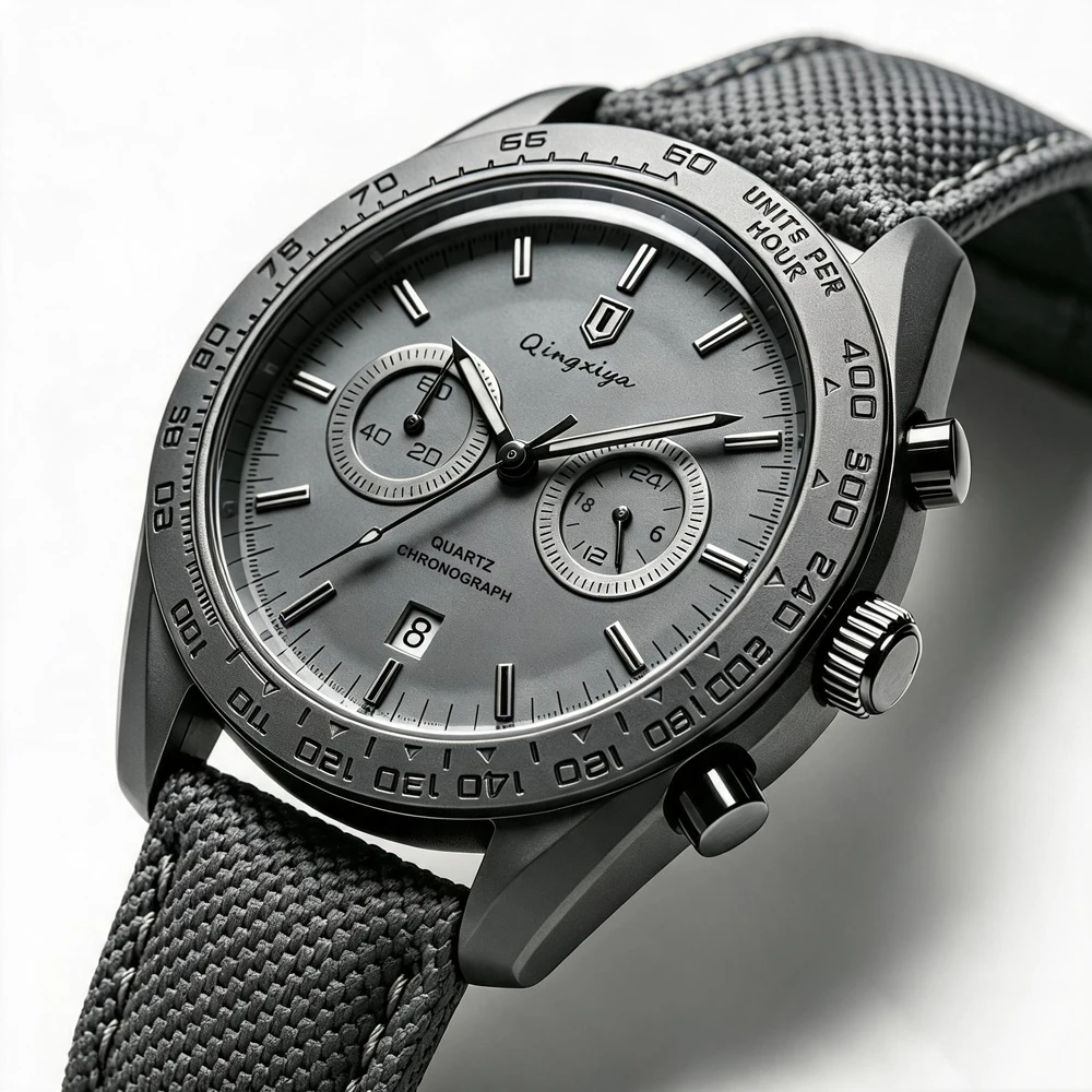 QINGXIYA Men Watch Original Fashion Brand Quartz Watch For Man Waterproof Sport Calendar Chronograph Watches Relogio Masculino